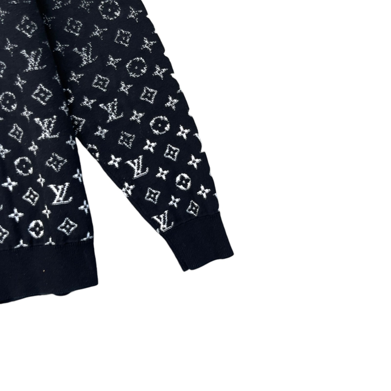 Men's Monogram Gradient Jumper Black Size S - Photo 5