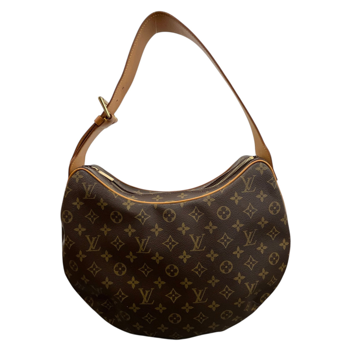 Women's Monogram Croissant GM Hobo Handbag Brown - Photo 1