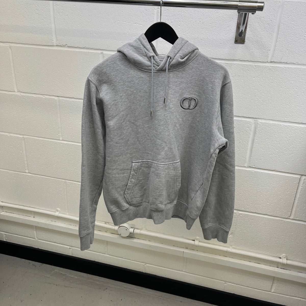 Men's CD Icon Hoodie Grey Size M - Photo 9