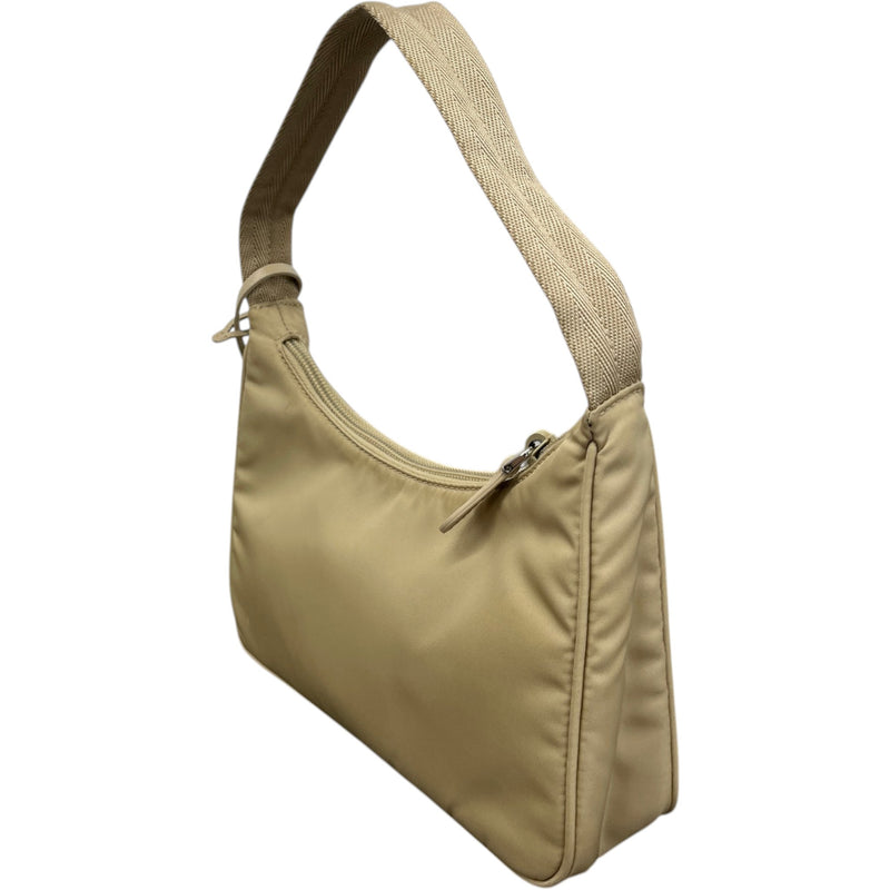Women's Re-Edition 2000 Re-Nylon Handbag Beige
