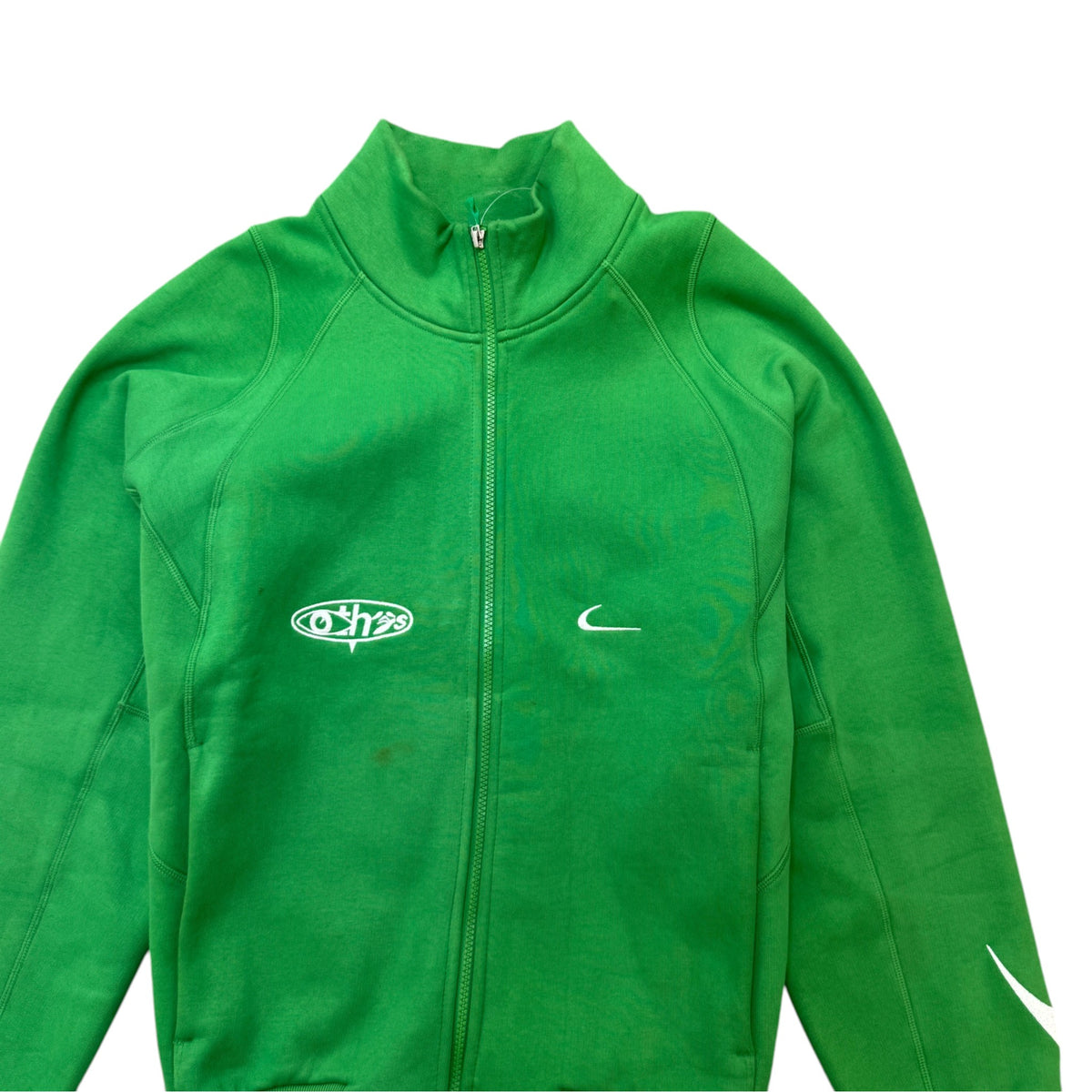 Men's X Nike MC Track Jacket Green Size S - Photo 3