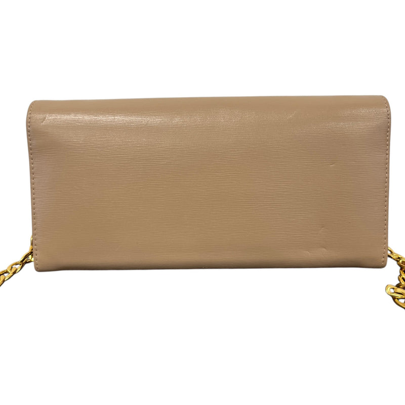 Women's Wallet On Chain Bag Beige
