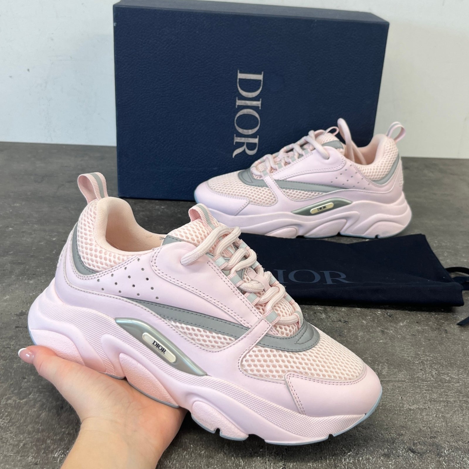 Men's B22 Low Trainers Pink Size EU 40.5 / UK 6.5 - Photo 12