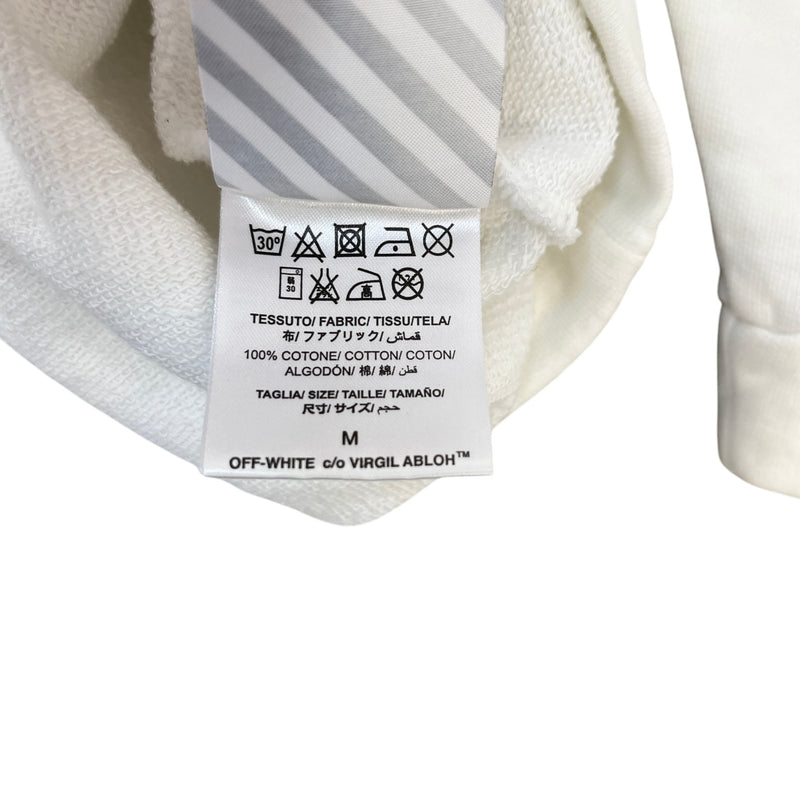Men's Caravaggio Arrow Hoodie White Size M