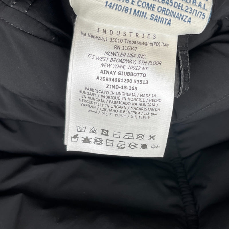 Women's Ainay Down Jacket Black Size 1 / UK 10