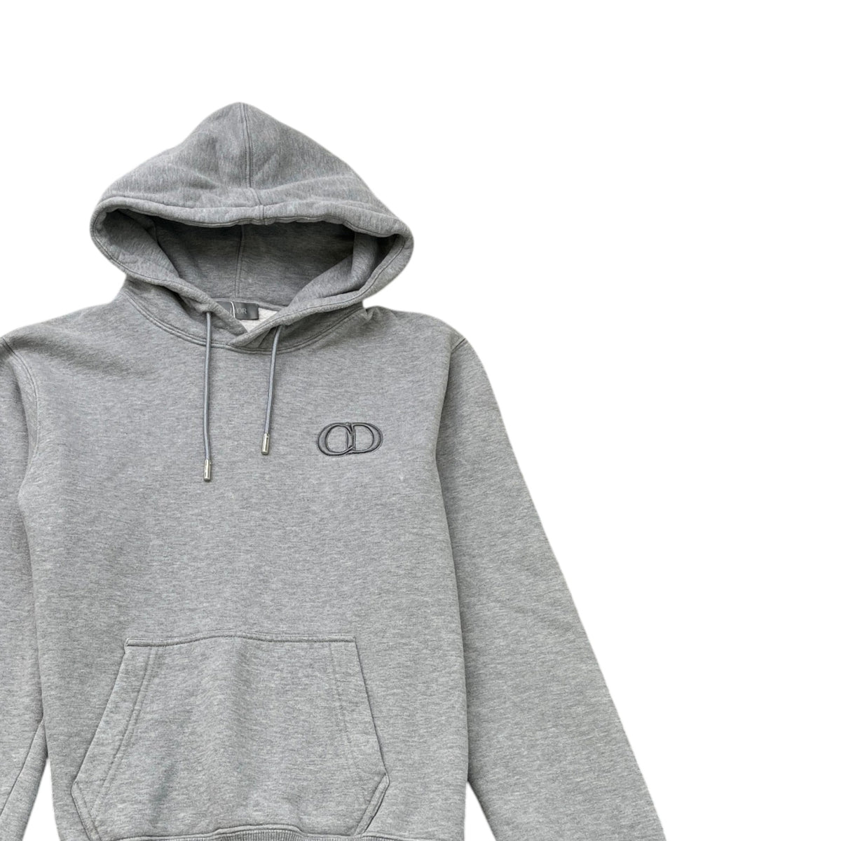 Men's CD Icon Hoodie Grey Size M - Photo 3