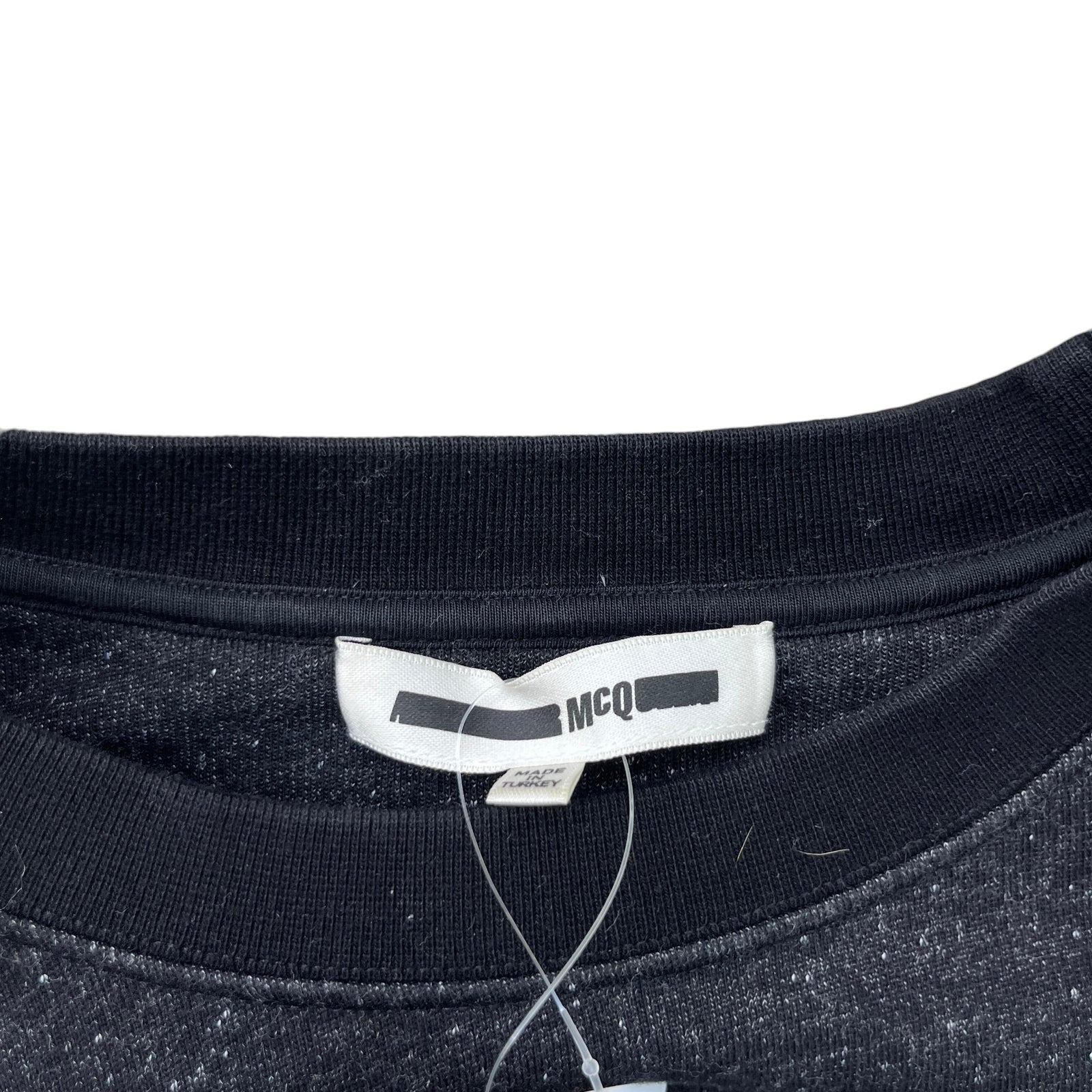 Men's Logo Print Sweatshirt Black Size XL - Photo 7
