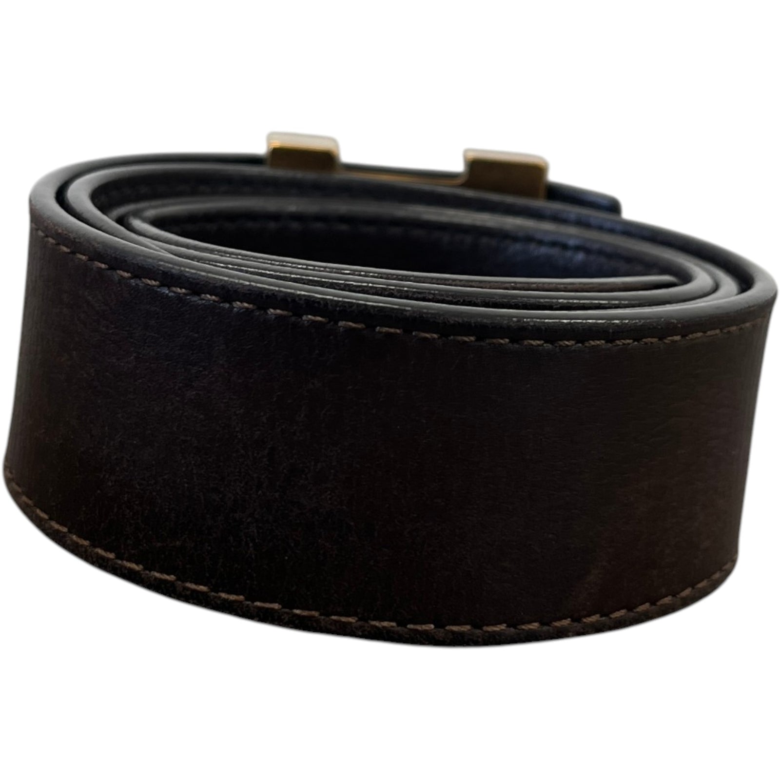 Women's Lv Belt Brown Size 80CM / UK 8 - Photo 2