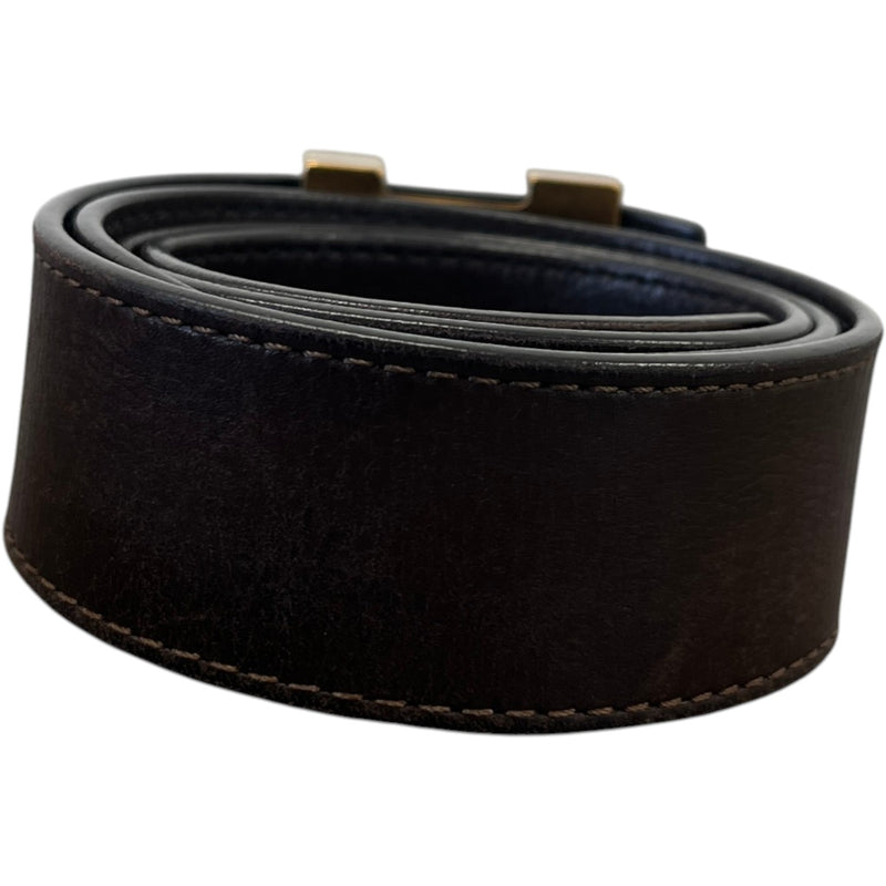 Women's Lv Belt Brown Size 80CM / UK 8
