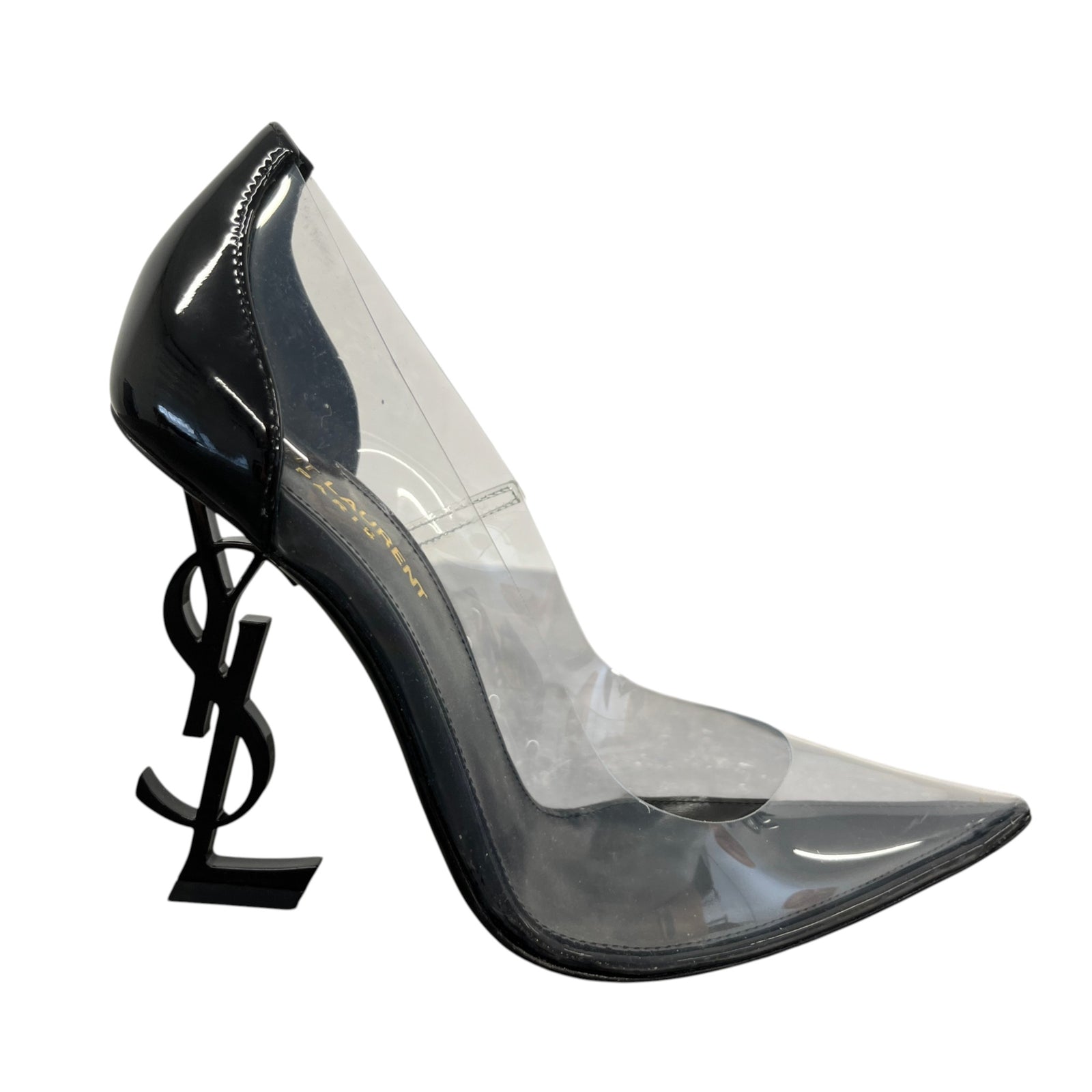 Women's Opyum Vinyl Heels Black Size EU 37 / UK 4 - Photo 1