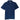 Men's Oblique Towelling Polo Shirt Blue Size L