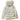 Women's Plaque Logo Down Jacket Cream Size IT 38 / UK 6
