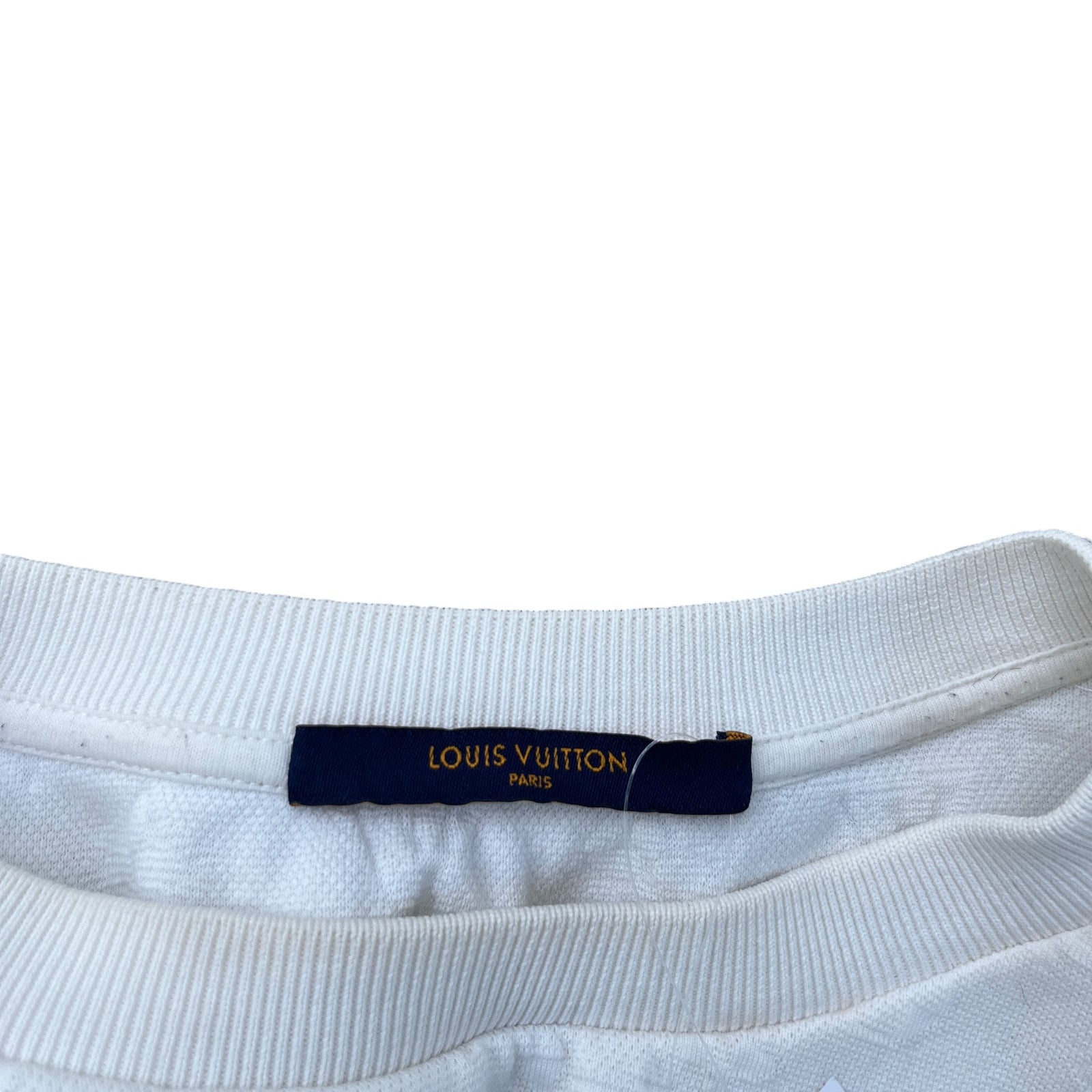 Men's Monogram 3D Pocket T-Shirt White Size L - Photo 7