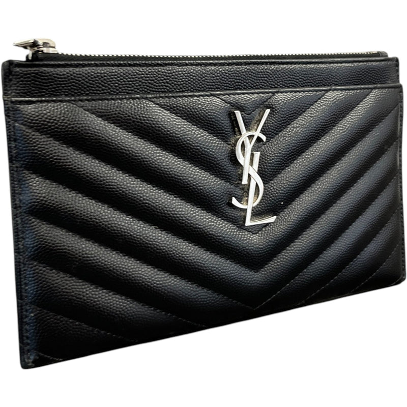 Women's Matelassé Clutch Black