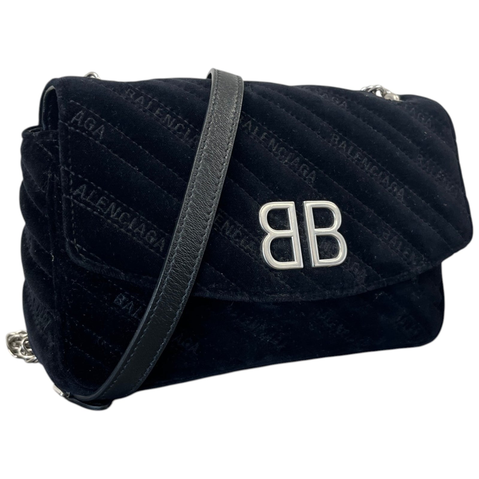 Women's Bb Chain Quilted Bag Black - Photo 4