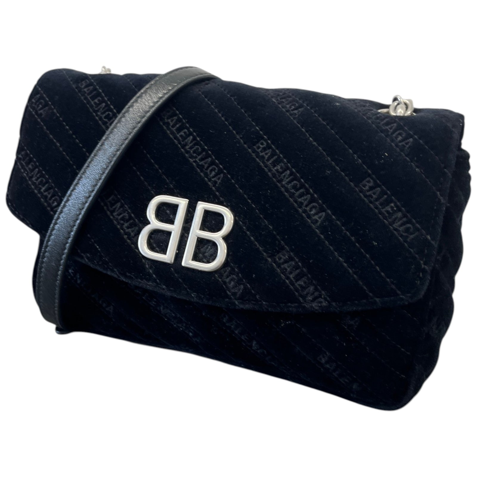 Women's Bb Chain Quilted Bag Black - Photo 5