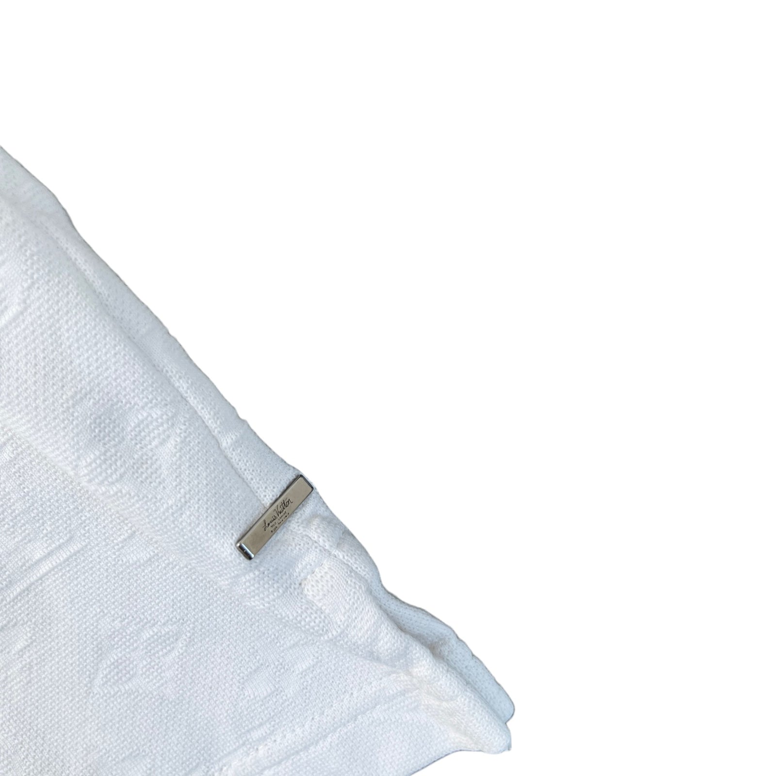 Men's Monogram 3D Pocket T-Shirt White Size L - Photo 6