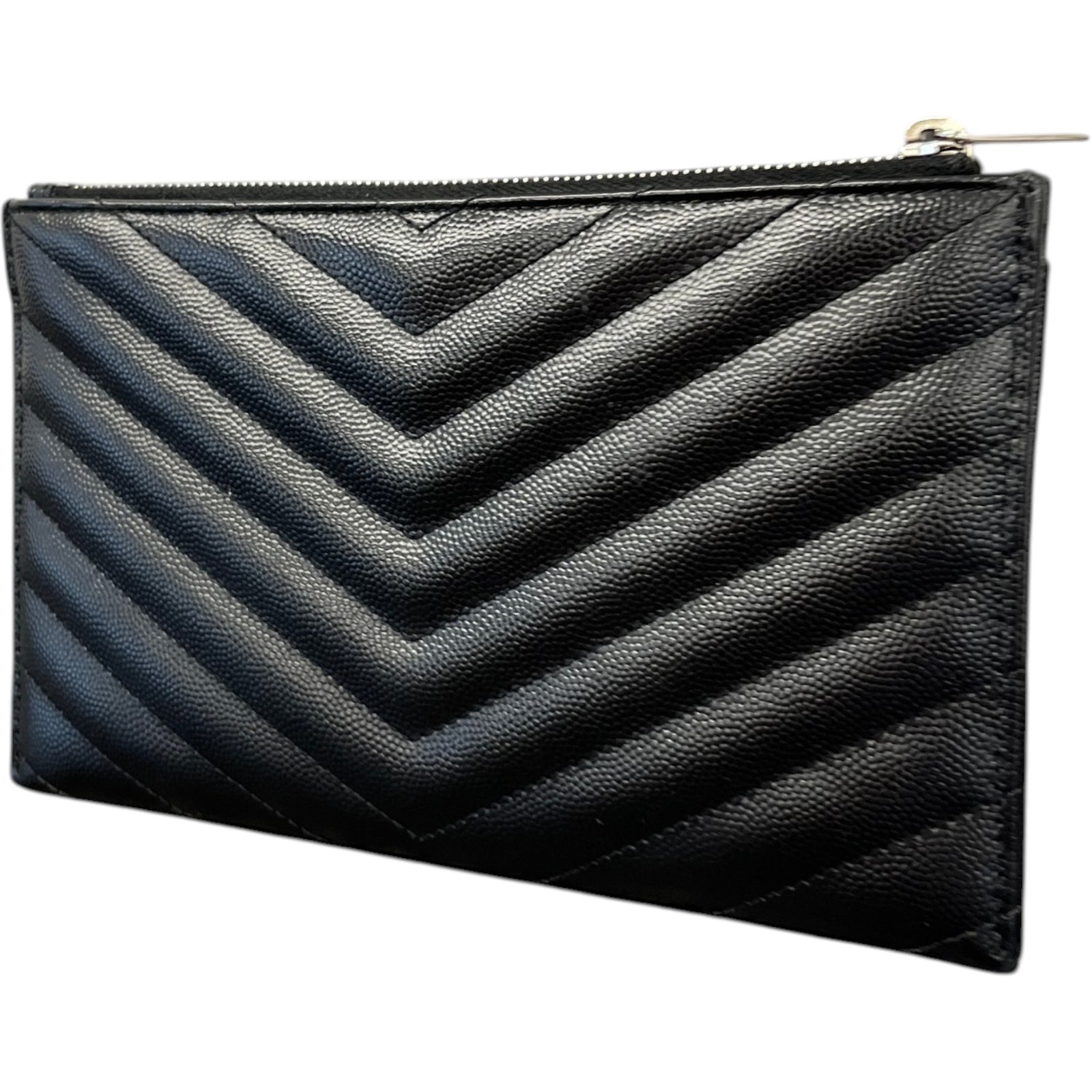 Women's Matelassé Clutch Black - Photo 6
