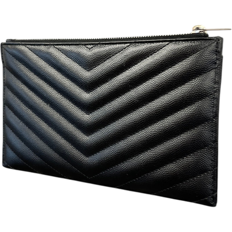 Women's Matelassé Clutch Black