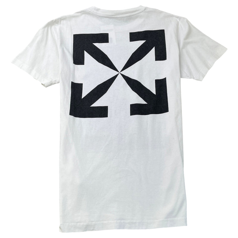 Men's Mona Lisa Graphic Print T-Shirt White Size L