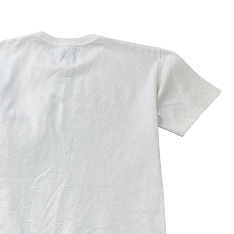 Men's Monogram 3D Pocket T-Shirt White Size L