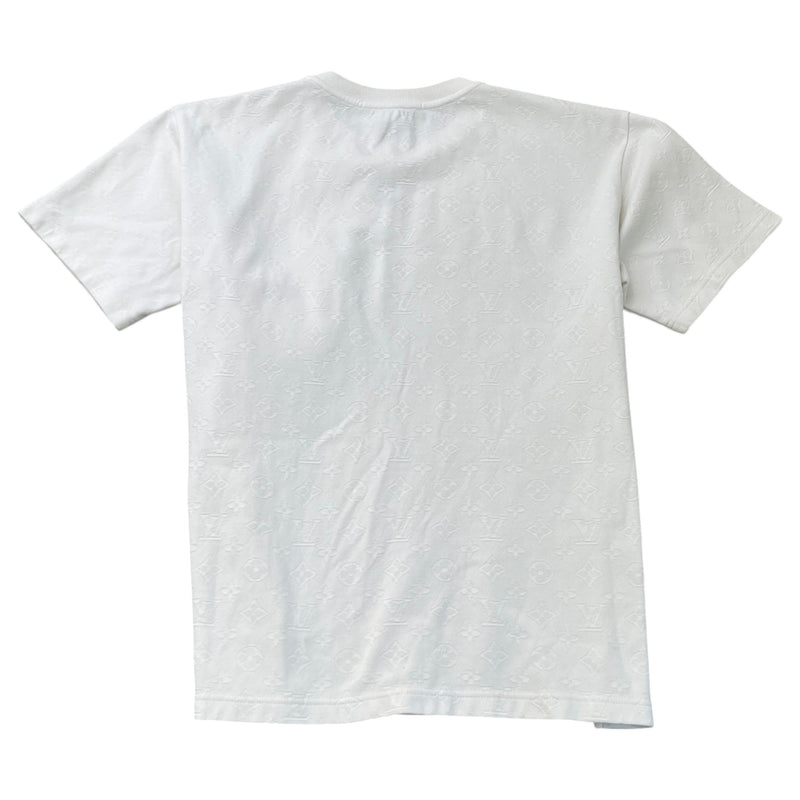 Men's Monogram 3D Pocket T-Shirt White Size L