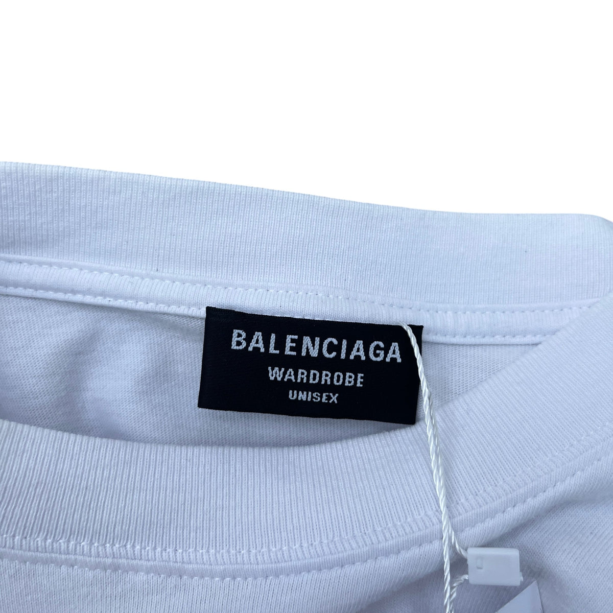 Men's Copyright Logo T-Shirt White Size M - Photo 7