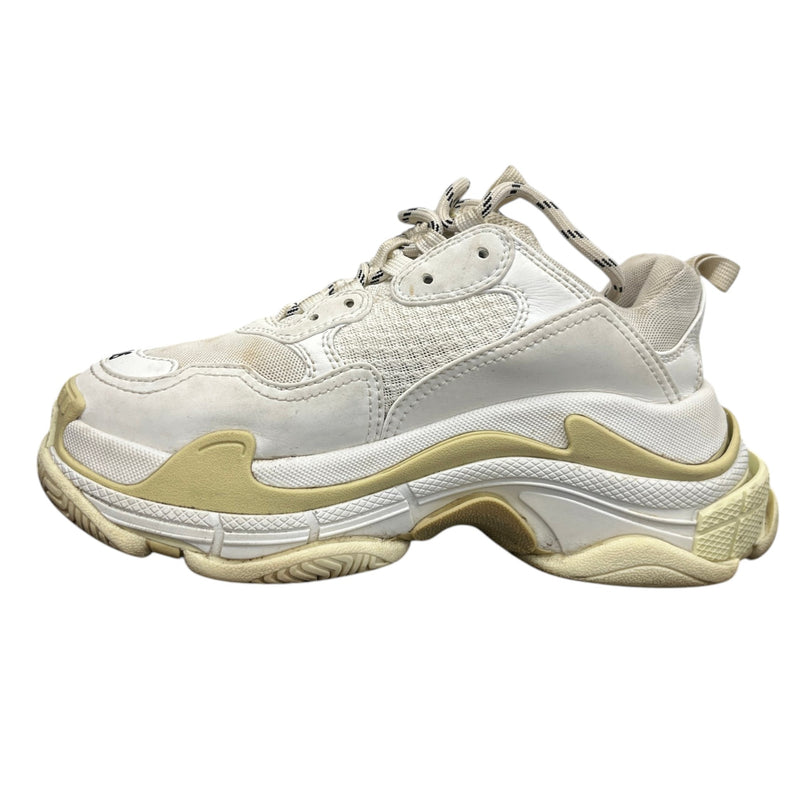 Women's Triple S Low Trainers White Size EU 36 / UK 3