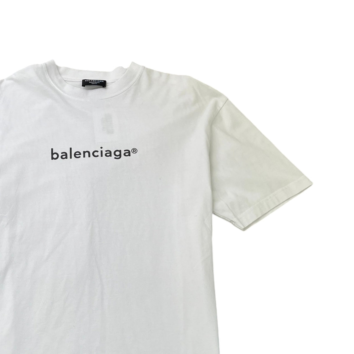 Men's Copyright Logo T-Shirt White Size M - Photo 3