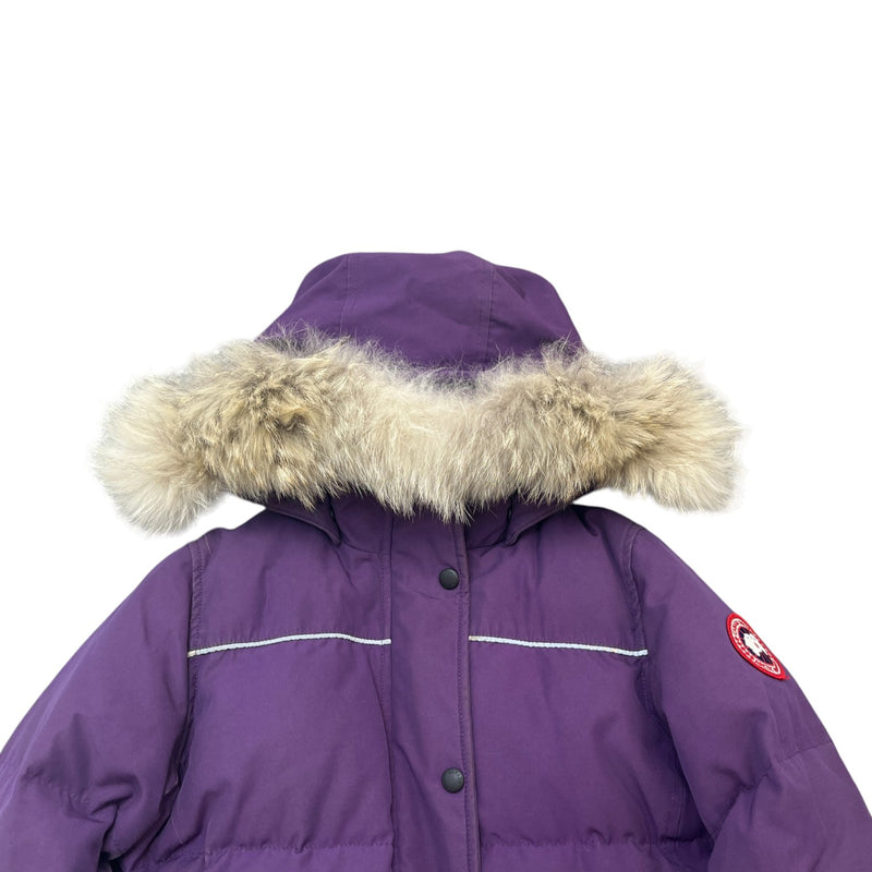 Women's Juniper Junior Down Jacket Purple Size Age 14