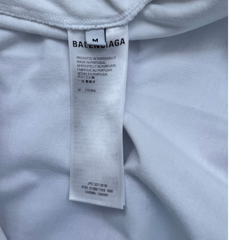 Men's Copyright Logo T-Shirt White Size M