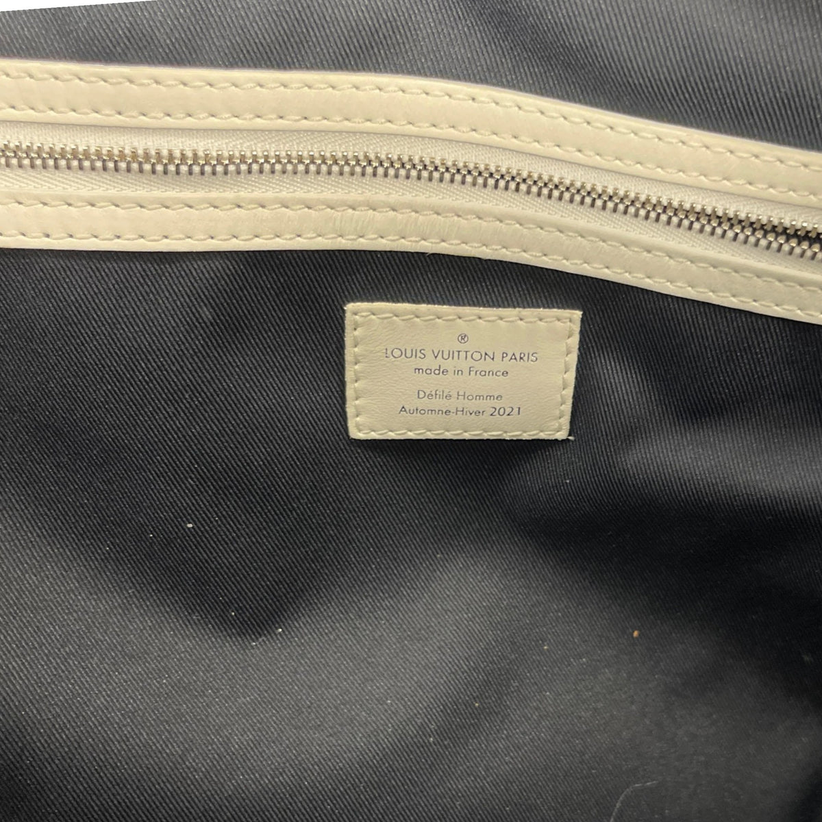 Men's Monogram Everyday Keepall Bandoulière 55 Travel Bag Navy - Photo 12