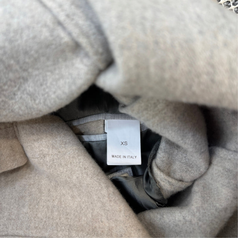 Men's Cashmere-Silk Water Resistant Blazer Jacket Beige Size XS