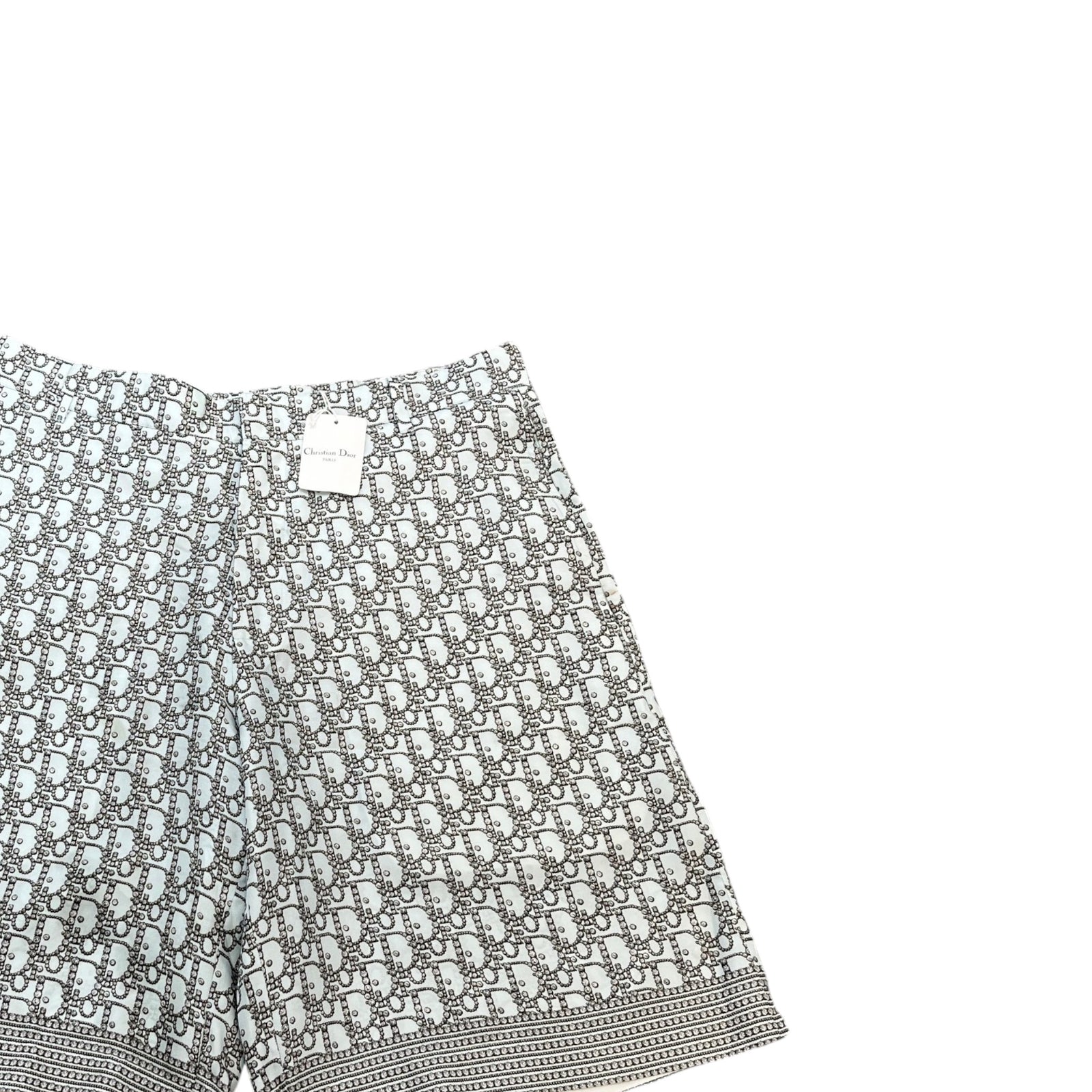 Men's Oblique Shorts Blue Size IT 48 / UK 32 - Photo 3