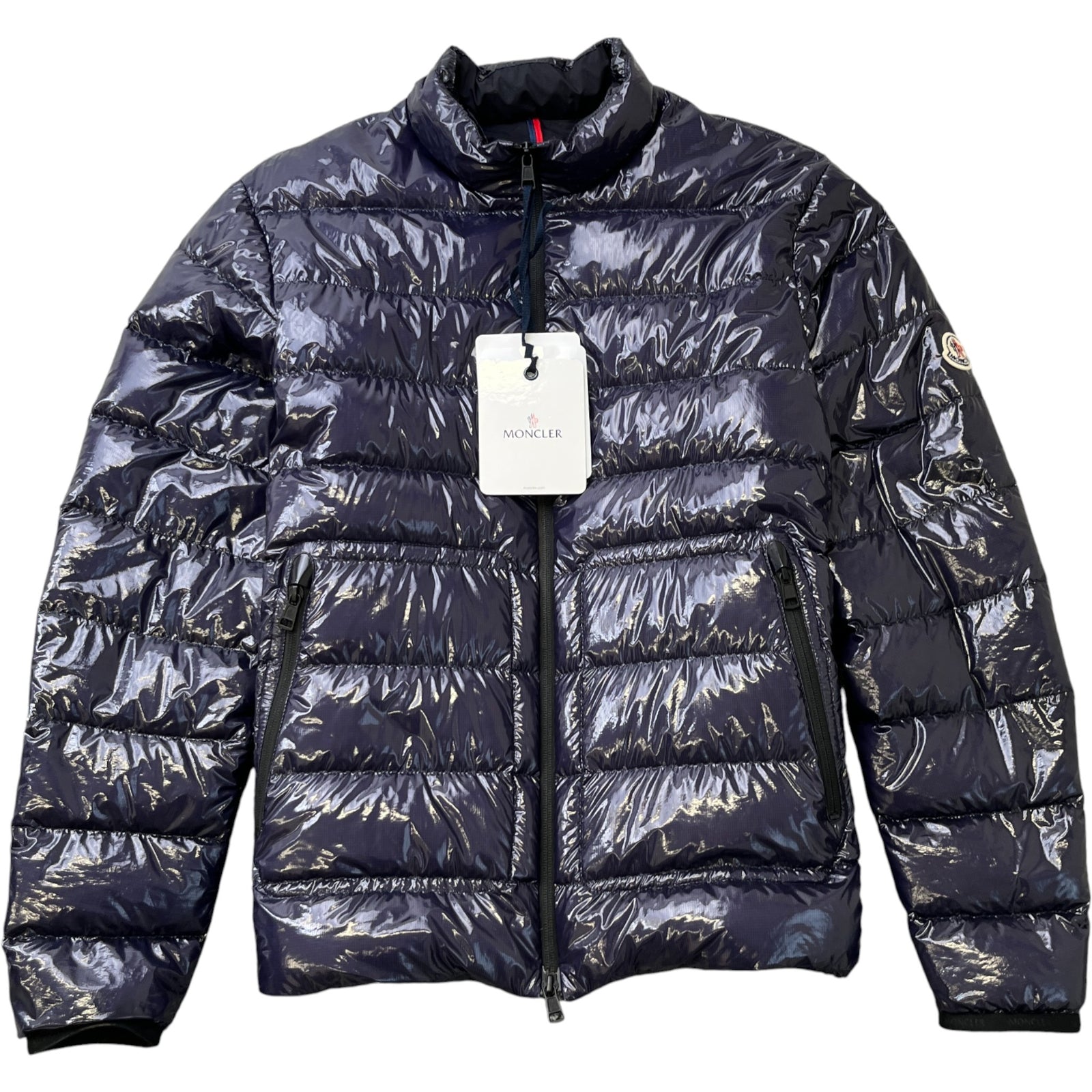Men's Agar Down Jacket Navy Size 3 / L - Photo 1