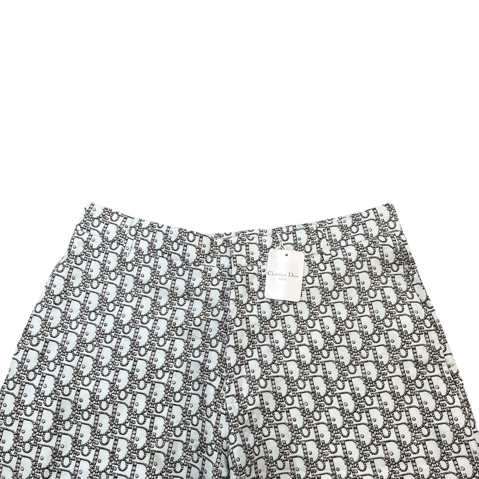 Men's Oblique Shorts Blue Size IT 48 / UK 32 - Photo 5