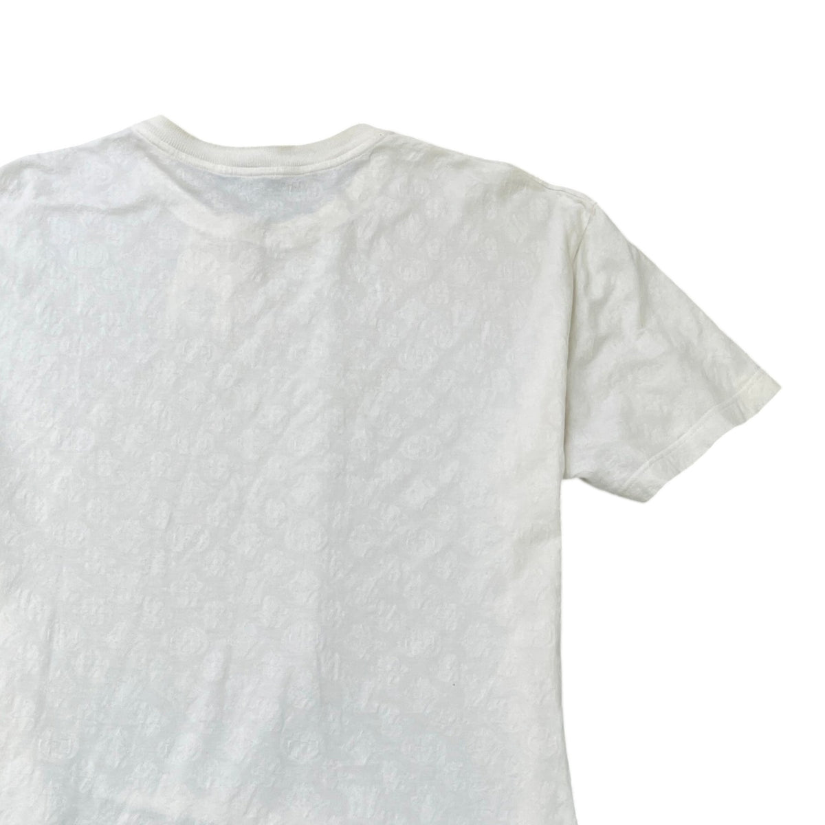 Men's Monogram Fil Coupé T-Shirt Cream Size M - Photo 4