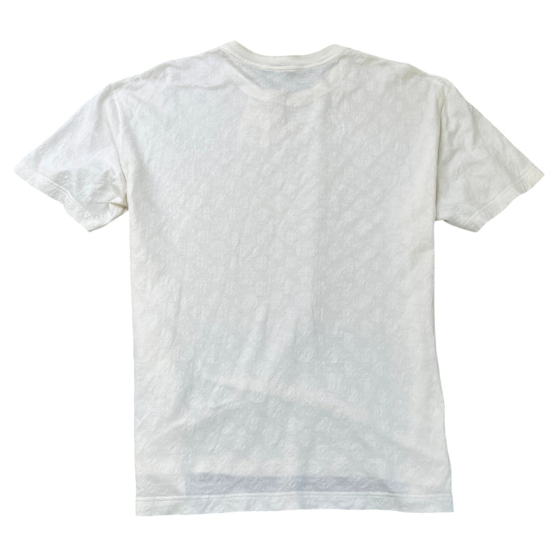 Men's Monogram Fil Coupé T-Shirt Cream Size M