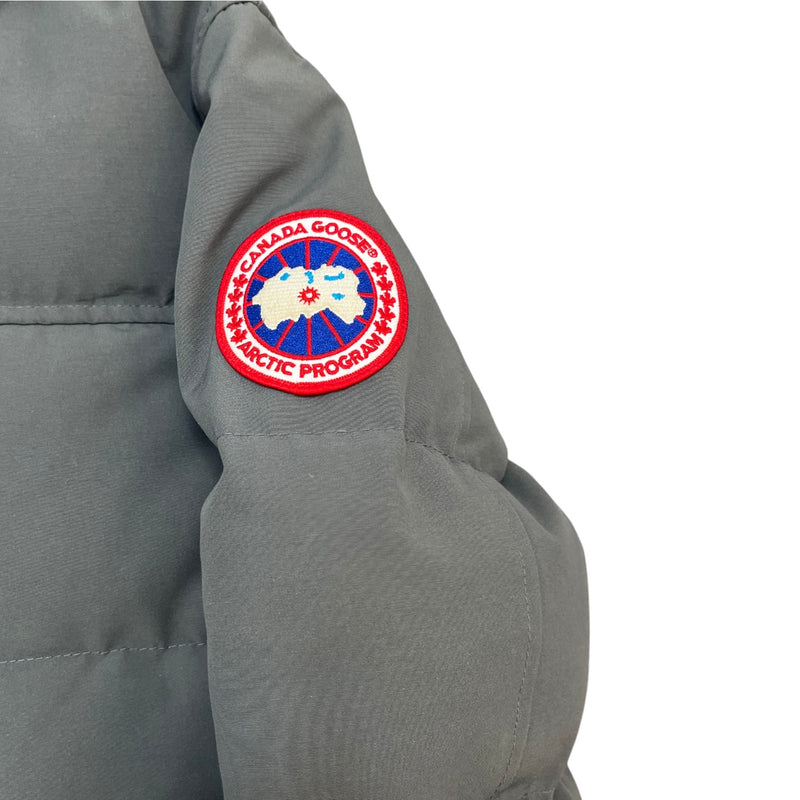 Men's Macmillan Parka Down Jacket Grey Size S