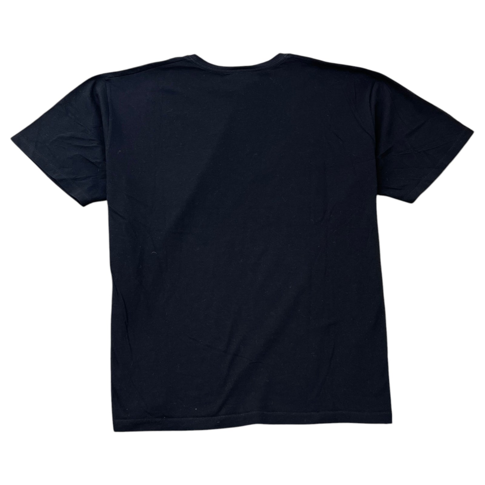 Men's Logo Print Polo Shirt Black Size XXL - Photo 2