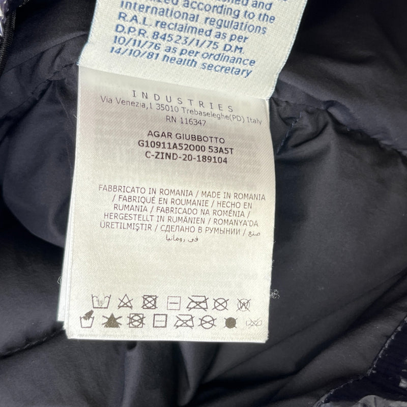 Men's Agar Down Jacket Navy Size 3 / L
