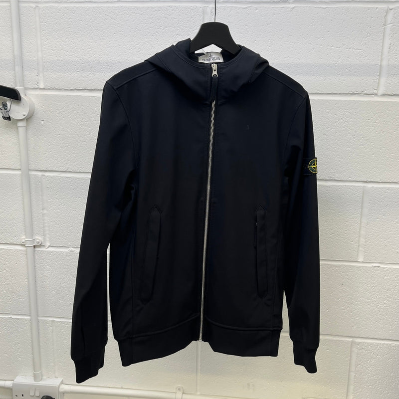 Men's Boys Age 14 Applique Logo Jacket Black Size Age 14