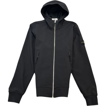 Men's Boys Age 14 Applique Logo Jacket Black Size Age 14