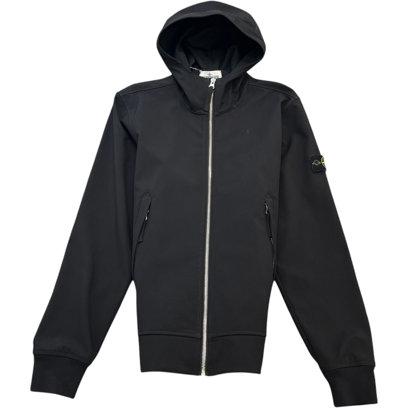 Men's Boys Age 14 Applique Logo Jacket Black Size Age 14 - Photo 1