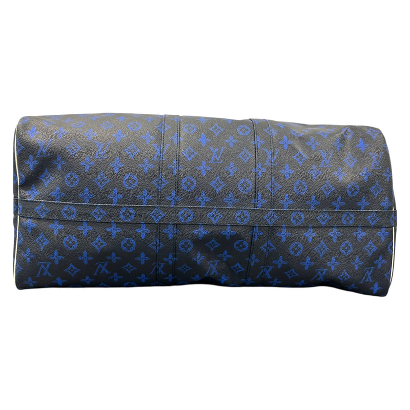 Men's Monogram Everyday Keepall Bandoulière 55 Travel Bag Navy