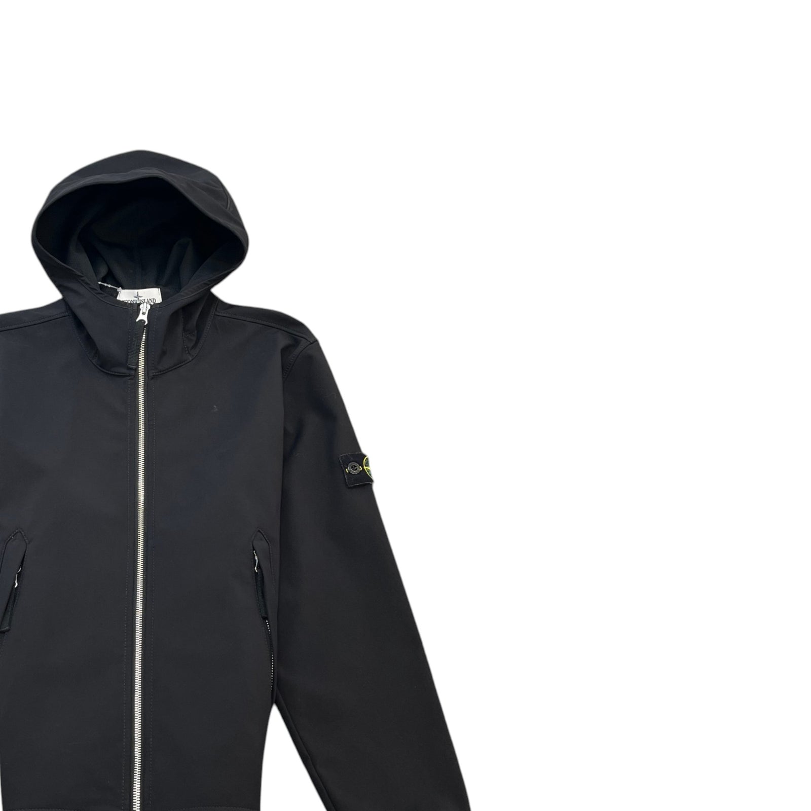 Men's Boys Age 14 Applique Logo Jacket Black Size Age 14 - Photo 3