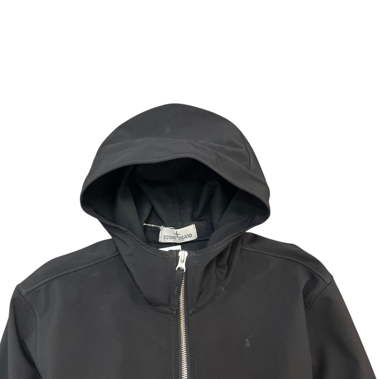 Men's Boys Age 14 Applique Logo Jacket Black Size Age 14 - Photo 5