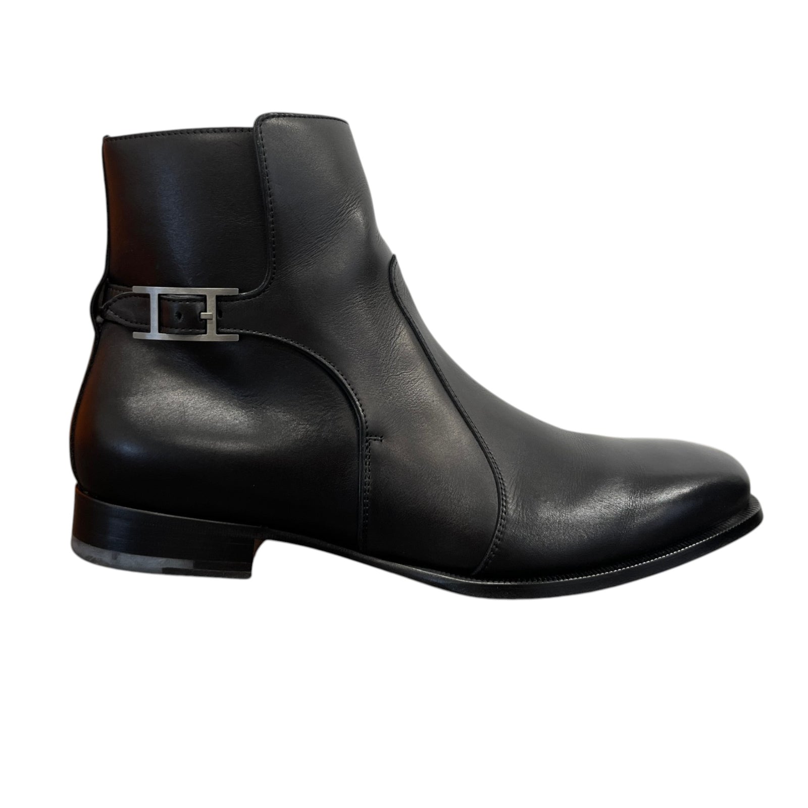 Men's Ideal Ankle Boots Black Size EU 42 / UK 8 - Photo 1