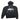 Men's Embroidered Shark Hoodie Black Size M