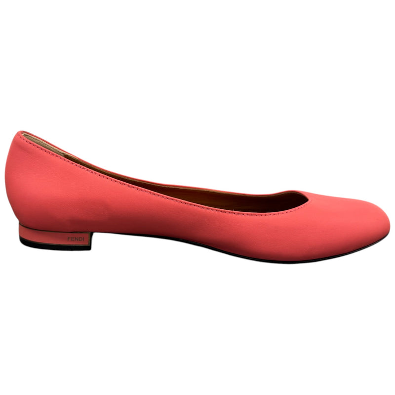 Women's Ballet Flats Mules Pink Size UK 5.5 / EU 38.5